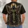 Egyptian Jackal-Headed Deity Throne Scene for Halloween and Mythic Costume Events All-over Print Unisex T-shirt - 4