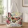 Moonlit Butterfly And Floral Garden Art For Nature Lovers And Evening Strolls Quilted Tote Bag - 1