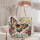 Moonlit Butterfly And Floral Garden Art For Nature Lovers And Evening Strolls Quilted Tote Bag - 5