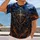 Gothic Cross Shield and Moonlit Castle for Dark Fantasy Nights and Casual Wear All-over Print Unisex T-shirt - 2