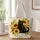 Black Cat with Golden Sunflowers for Autumn Garden Days and Cat Lover Gifts for Her Quilted Tote Bag - 1