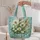 Dandelion and Wildflower Meadow for Springtime Garden Lovers and Nature Enthusiasts Quilted Tote Bag - 5