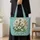Dandelion and Wildflower Meadow for Springtime Garden Lovers and Nature Enthusiasts Quilted Tote Bag - 4
