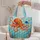 Octopus Ocean Scene for Beach Days and Coastal Getaways for Coastal Sea Life Lovers Quilted Tote Bag - 5