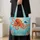 Octopus Ocean Scene for Beach Days and Coastal Getaways for Coastal Sea Life Lovers Quilted Tote Bag - 4