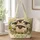 Black-Faced Sheep in a Wildflower Meadow for Country Days and Sheep Lover Gifts Quilted Tote Bag - 1