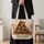 Woodland Bear Family with Autumn Leaves for Cozy Nature-Loving Days and Bear Lovers Quilted Tote Bag - 4