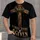 Rustic Wooden Cross and Crown of Thorns for Church Worship and Christian Faith Devotion All-over Print Unisex T-shirt - 1
