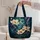 Colorful Hummingbird And Magnolia Garden Gift For Nature Lovers And Birdwatchers Mom Quilted Tote Bag - 5