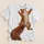 Red Squirrel Climbing Pose for Nature Lovers and Everyday Outdoor Adventures All-over Print Unisex T-shirt - 5
