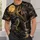 Howling Wolves Beneath a Golden Full Moon for Camping and Wilderness Adventures Outdoors All-over Print Unisex T-shirt - 6