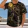 Howling Wolves Beneath a Golden Full Moon for Camping and Wilderness Adventures Outdoors All-over Print Unisex T-shirt - 2