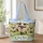 Fluffy Sheep Meadow Serenity for Countryside Days and Farmhouse Gifts for Women Quilted Tote Bag - 1