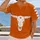 Orange Longhorn and Star for College Football Game Day Stadium Tailgate Fans All-over Print Unisex T-shirt - 2