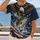 Bald Eagle And Leaping Bass American Flag Tribute For Fishing And Outdoor Weekends All-over Print Unisex T-shirt - 2