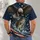 Bald Eagle And Leaping Bass American Flag Tribute For Fishing And Outdoor Weekends All-over Print Unisex T-shirt - 4