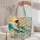Female Surfer Riding Teal Ocean Waves for Sunny Beach Getaways and Coastal Style Lovers Quilted Tote Bag - 5