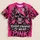 Pink Ribbon Skull for Breast Cancer Awareness Support and Resilience Gift All-over Print Unisex T-shirt - 5