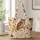 Autumn Owl And Golden Leaf Florals For Cozy Fall Outings And Woodland Nature Lovers Quilted Tote Bag - 1