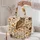 Autumn Owl And Golden Leaf Florals For Cozy Fall Outings And Woodland Nature Lovers Quilted Tote Bag - 5