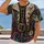 Pirate Skeleton DJ Octopus Nautical Halloween Party Style for Men and Cosplay Fans All-over Print Unisex T-shirt - 2