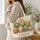Vintage Painted Easter Eggs For Springtime Celebrations And Easter Gatherings Quilted Tote Bag - 3