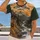 Mountain River Elk and Trout Wilderness Scene for Fishing and Hunting Adventures All-over Print Unisex T-shirt - 2