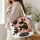 Retro Witch Silhouettes for Spooky Halloween Nights and Autumn Celebrations Quilted Tote Bag - 3