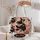 Retro Witch Silhouettes for Spooky Halloween Nights and Autumn Celebrations Quilted Tote Bag - 5