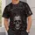 Gothic Skull Cross And Roses For Dark Alternative Everyday Style All-over Print Unisex T-shirt - 6