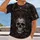 Gothic Skull Cross And Roses For Dark Alternative Everyday Style All-over Print Unisex T-shirt - 2