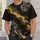 Black and Gold Marble Swirls for Elegant Evenings and Refined Everyday Style for Men All-over Print Unisex T-shirt - 6