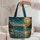 Celestial Moon Meteor Shower Over Ocean Cove for Stargazing and Coastal Getaways Quilted Tote Bag - 5