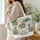 Colorful Folk Art Cats for Everyday Pet Lovers, Cat Moms and Animal Lover Gifts Quilted Tote Bag - 3
