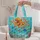 Octopus and Tropical Fish Coastal Escape for Ocean-Loving Women on Summer Getaways Quilted Tote Bag - 5