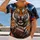 Fierce Roaring Tiger With Football for Game Day and Casual Sports Fans All-over Print Unisex T-shirt - 2