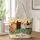 Four Colorful Garden Cats Among Poppies for Everyday Market Days and Gifts for Cat Lovers Quilted Tote Bag - 1