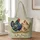 Vintage Hens and Chick Scene for Farmhouse Cooking Gifts and Country Animal Lovers Quilted Tote Bag - 1