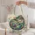 Colorful Swirling Cat for Everyday Pet Lover Style and Cat Mom Birthday Gifts Quilted Tote Bag - 5