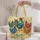 Colorful Rooster and Hens for Farmhouse Holiday Gifting and Country Style Lovers Quilted Tote Bag - 5