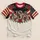 Patriotic USA Floral Lettering for Independence Day Gatherings and Summer Celebrations All-over Print Unisex T-shirt - 5