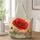 Sunset Poppy and Wildflower Keepsake for Summer Garden Days and Mother’s Day Gifts Quilted Tote Bag - 1