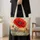 Sunset Poppy and Wildflower Keepsake for Summer Garden Days and Mother’s Day Gifts Quilted Tote Bag - 4