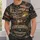 American Buck Wilderness Scene for Rustic Outdoor Leisure and Hunting Camp Style All-over Print Unisex T-shirt - 6