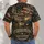 American Buck Wilderness Scene for Rustic Outdoor Leisure and Hunting Camp Style All-over Print Unisex T-shirt - 4