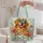 Golden Retriever with Poppies for Summer Garden Days and Gifts for Dog Lovers Quilted Tote Bag - 5