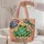 Colorful Frog, Owl & Dragonfly Garden Companions for Nature Lovers and Birthday Gifting Quilted Tote Bag - 5