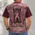 Pink Western Cowboy Boots With Cancer Support Ribbon for Rodeo Nights and Everyday Courage All-over Print Unisex T-shirt - 4