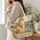 Folk Art Cat Beneath Golden Sun for Nature Lovers and Thoughtful Pet Lover Gifts Quilted Tote Bag - 3