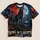 Howling Wolf Beneath Blood Moon for Wilderness Nights and Free-Spirited Outdoor Style All-over Print Unisex T-shirt - 5